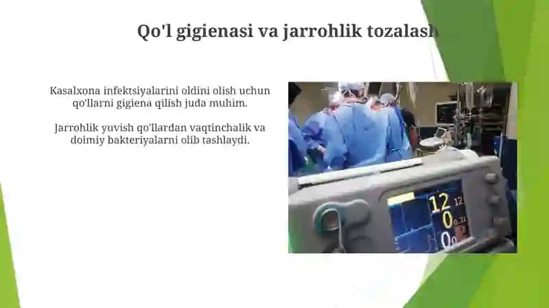Xirurgiyada gospital infeksiyalarni profilaktikasi 4