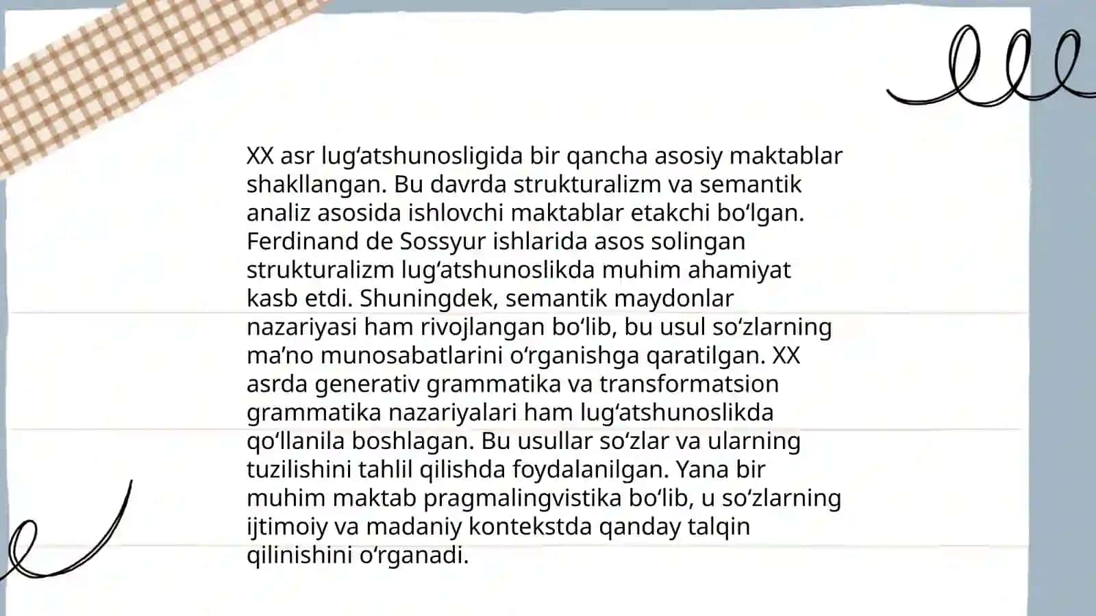 XX asr lug'atshunosligi 4