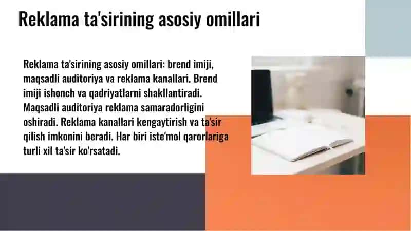 Reklamaning iste'mol qarorlariga ta'siri 4