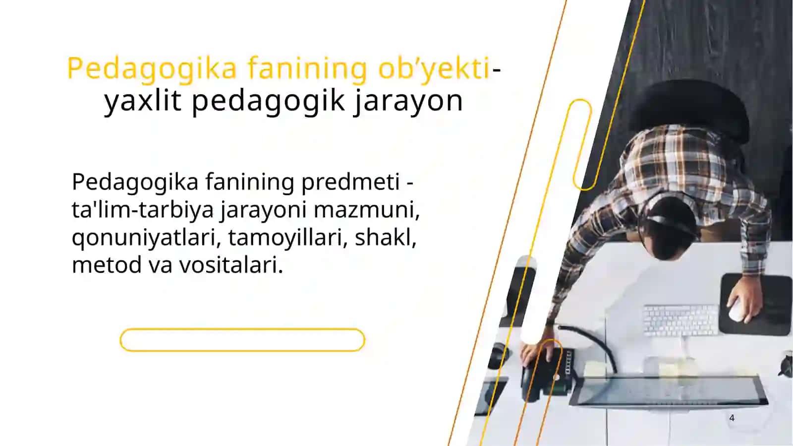 Reja: Pedagogikafansifatida 4