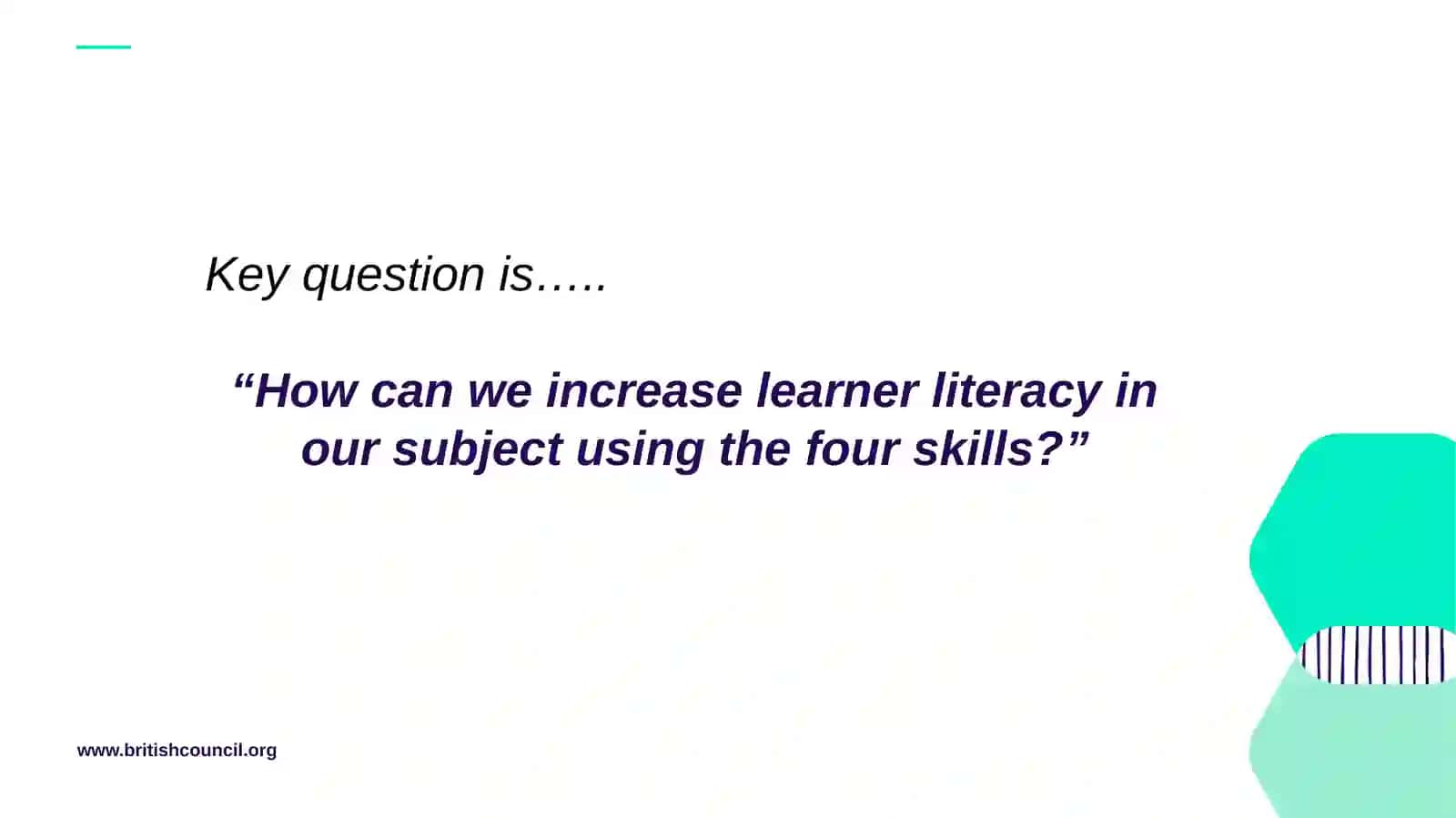 CPD Programme for English TeachersCluster School CPD Day 8 4