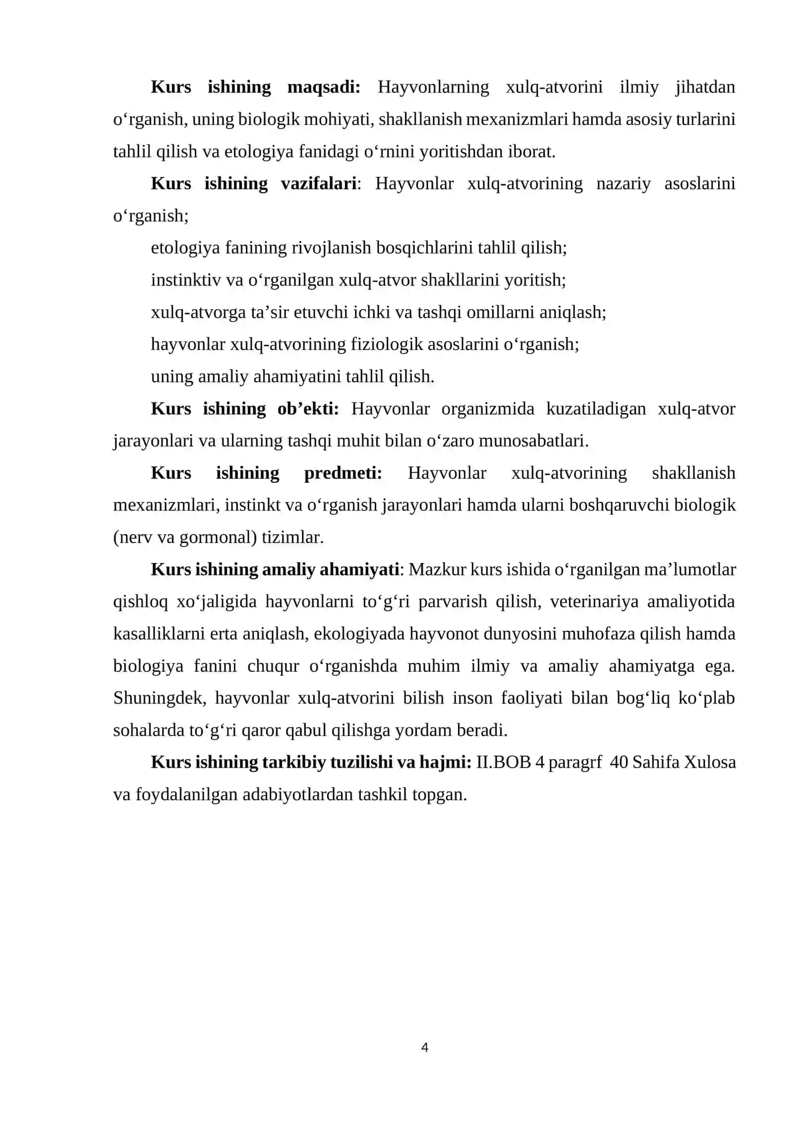 HAYVONLARNING XULQ-ATVORI. 4