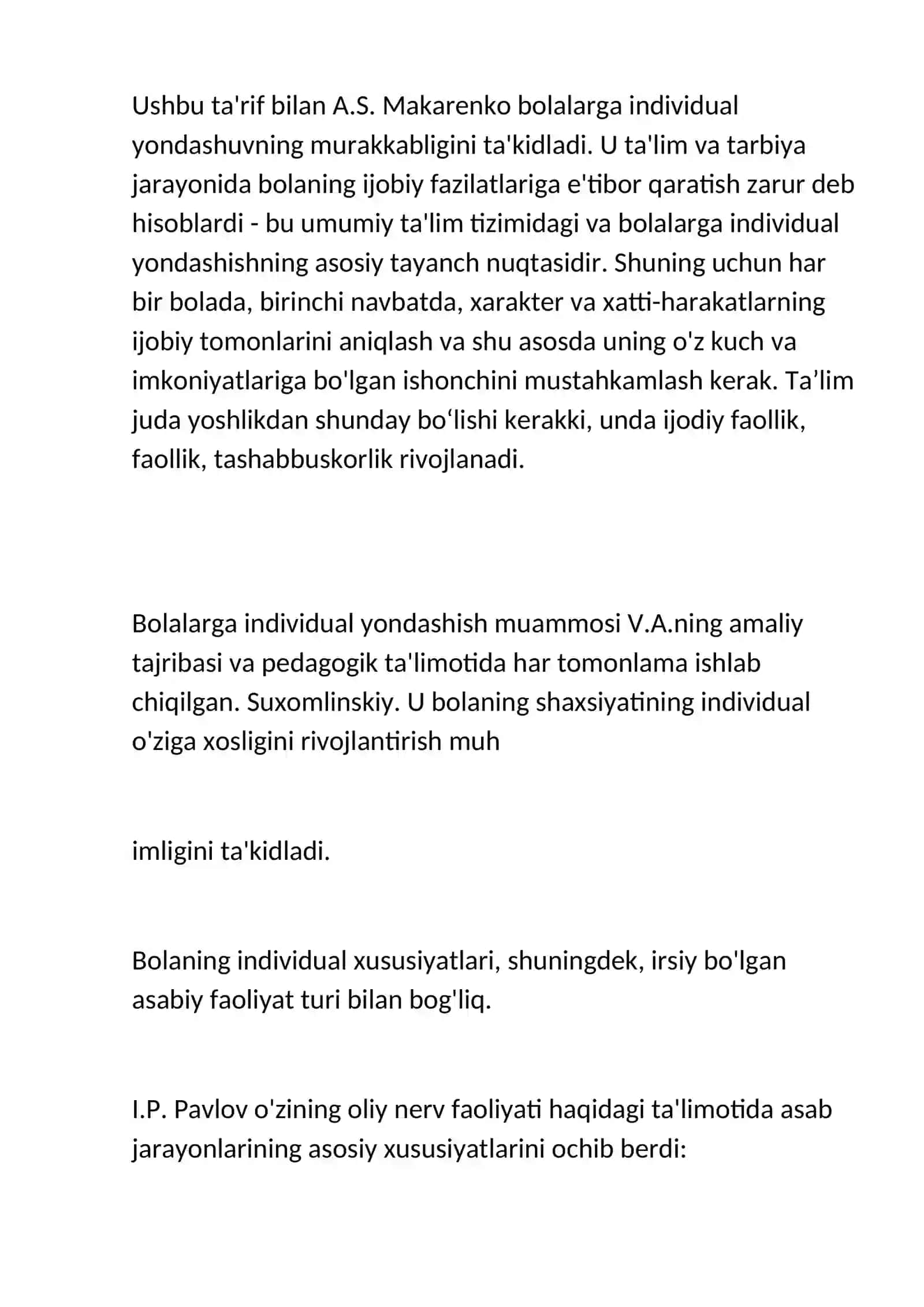 Tarbiyada individual yondashish muommosi 4