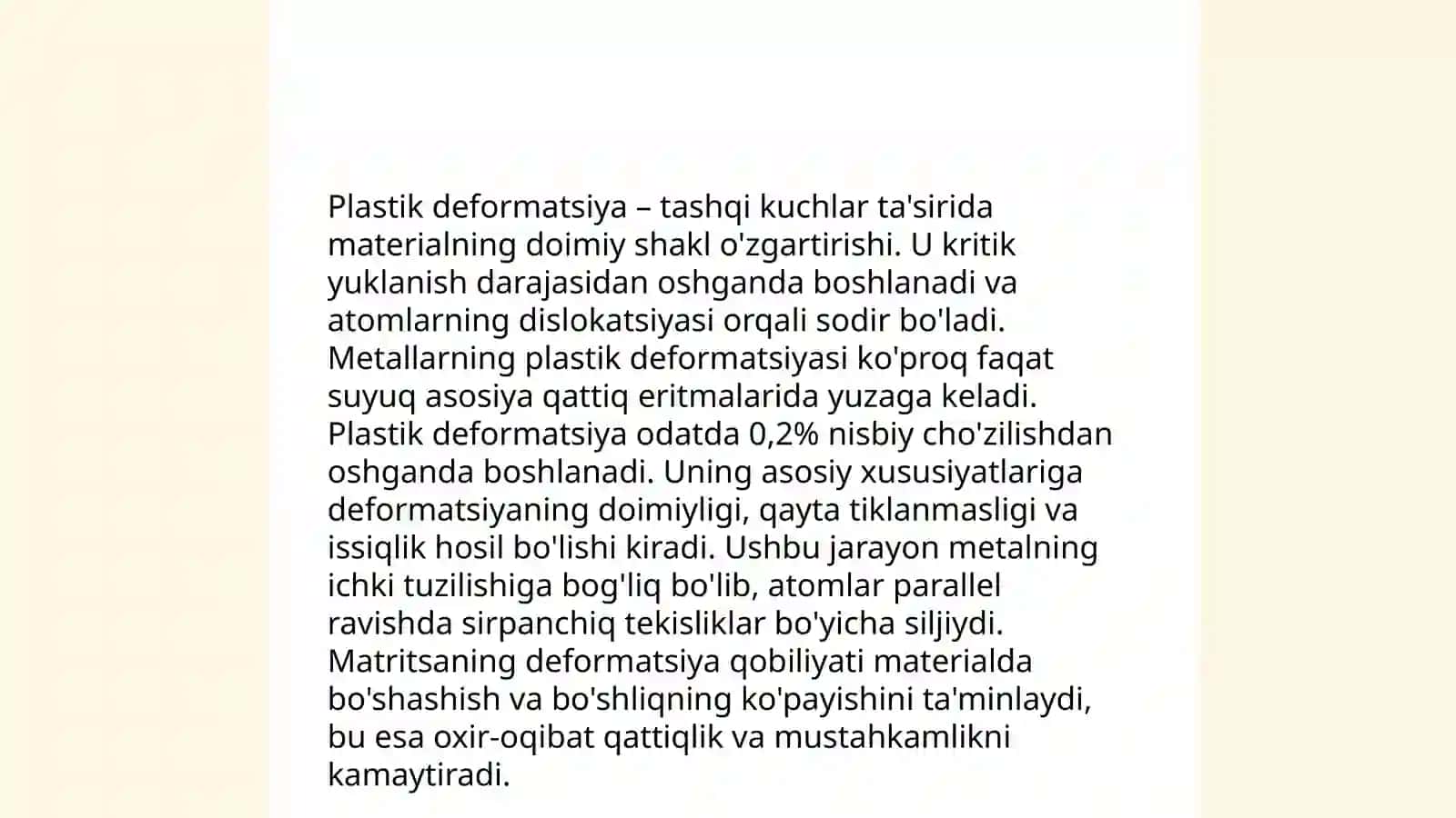 Ayrim konstruksiyalarni deformatsiyasini aniqlash 4