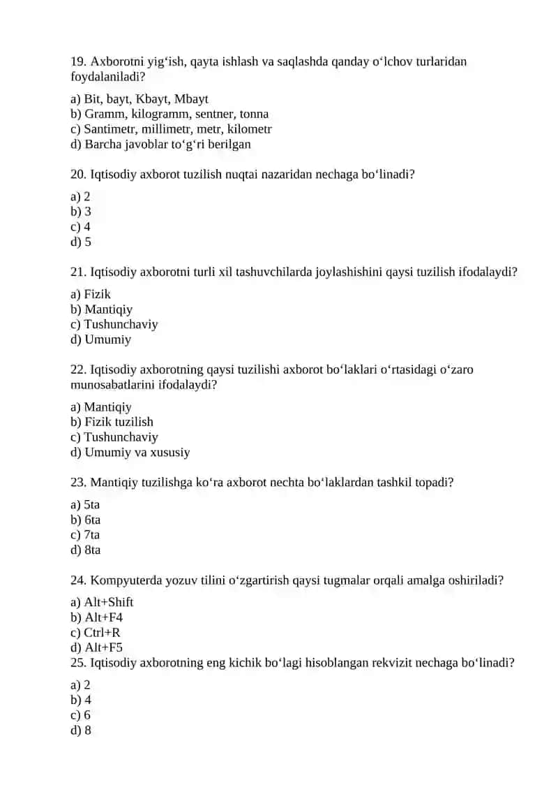Matn muharriri bilan ishlash 4