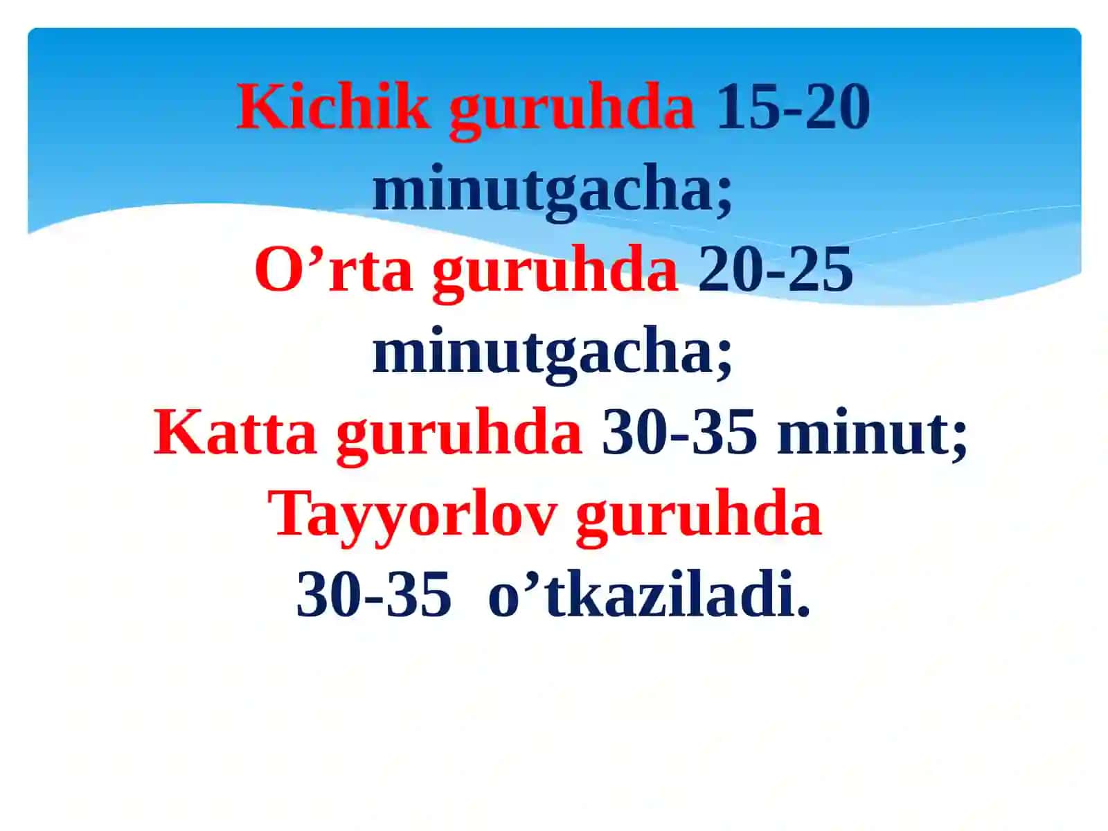Tasviriy faoliyat mashg‘ulot turlari. Mashg‘ulotlarni tashkil qilish 4