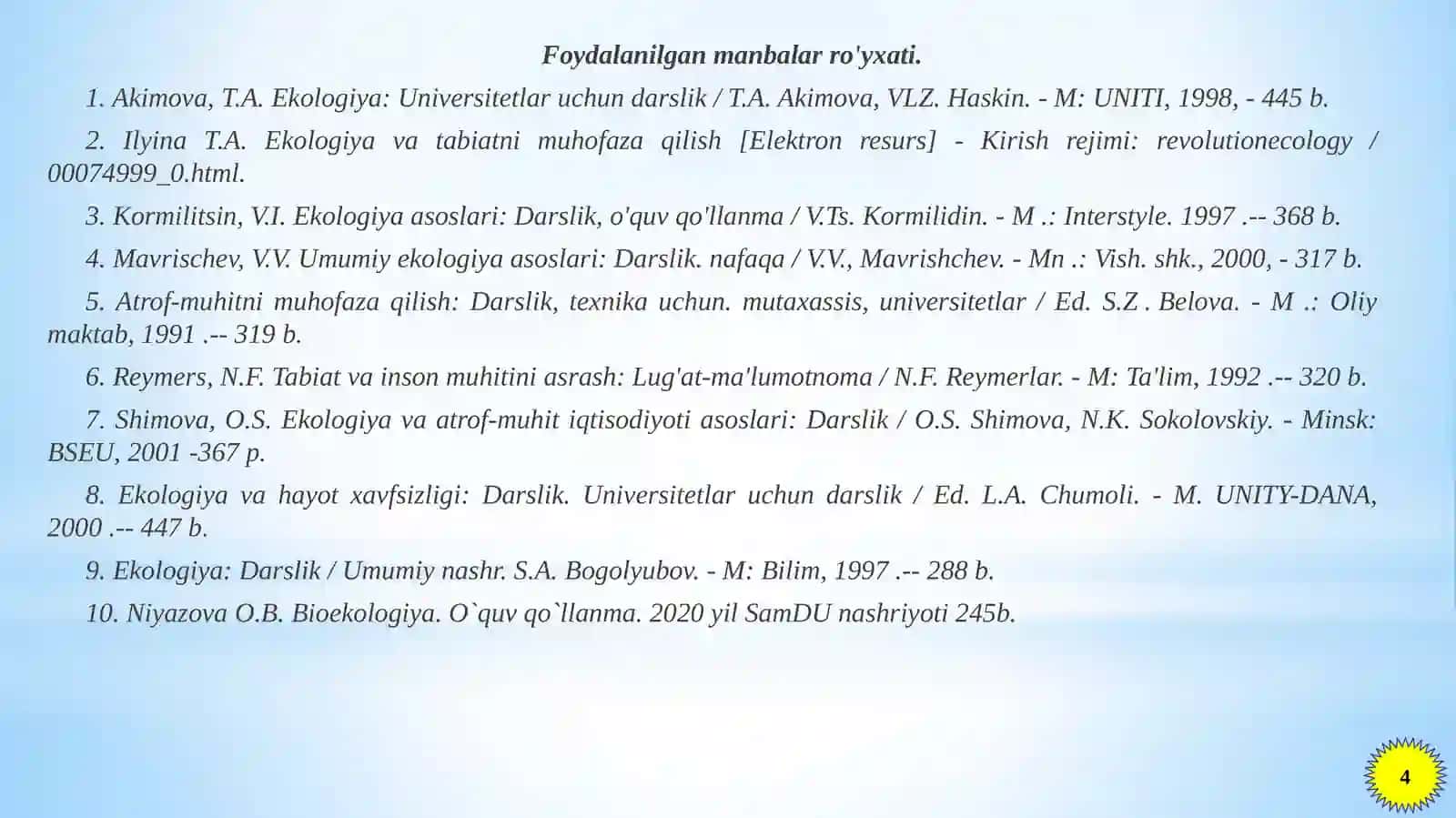 Bioekologiya 4