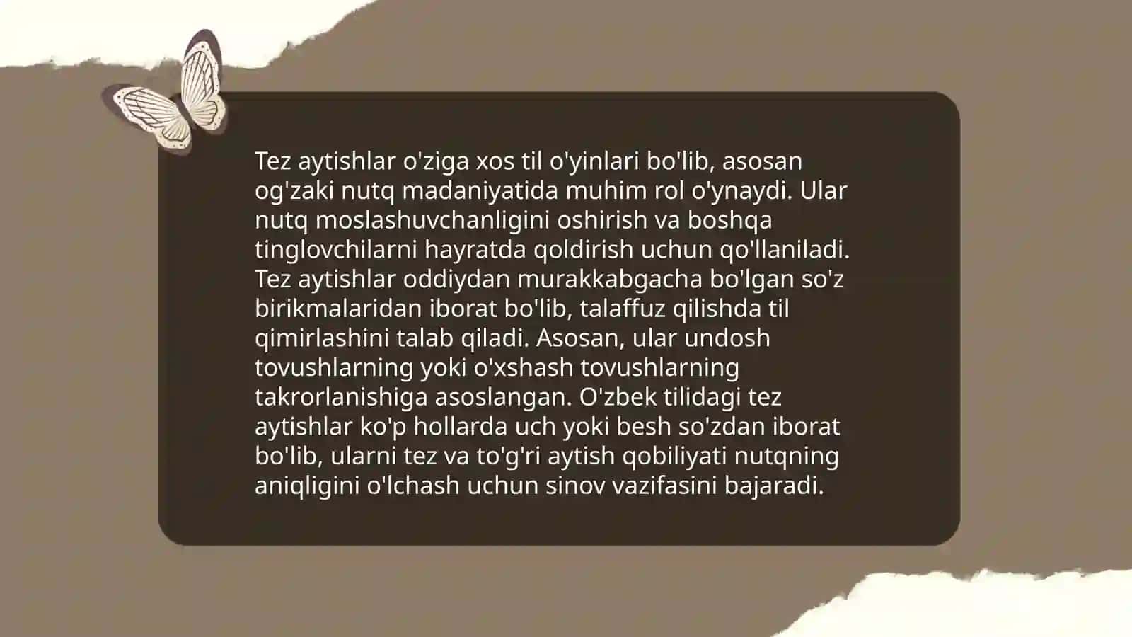 Tez aytishlarning janriy tasnifi 4
