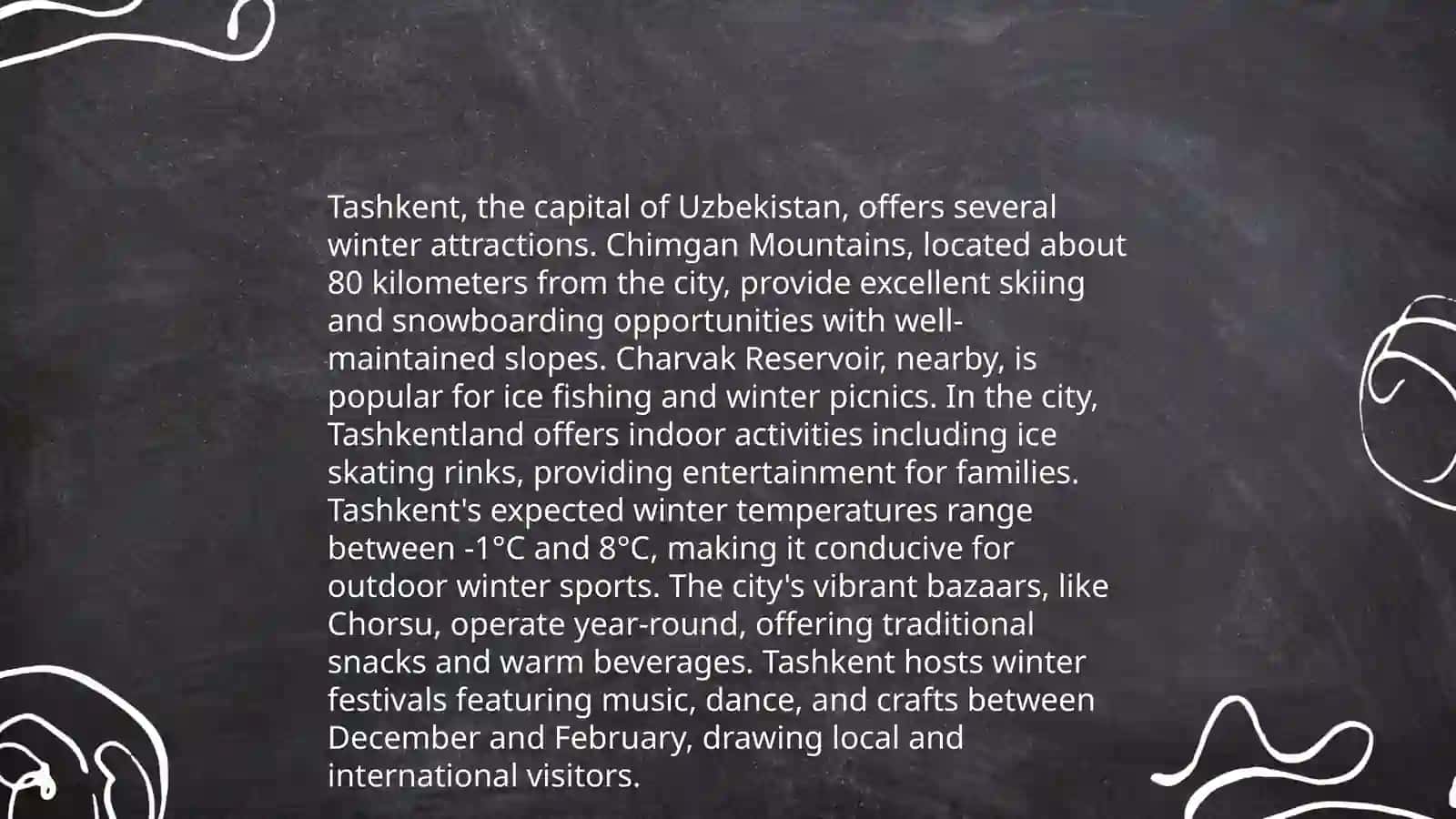 Best winter holiday destinations in Uzbekistan 4
