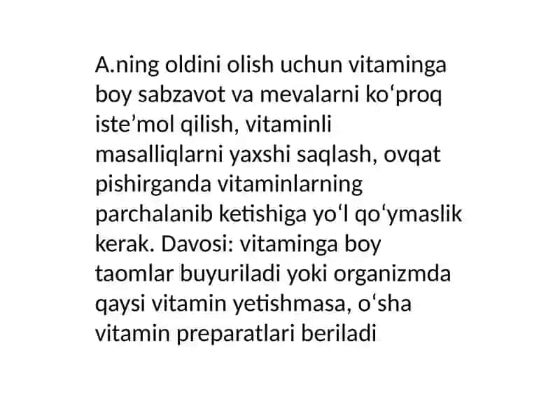 Avitaminoz 4