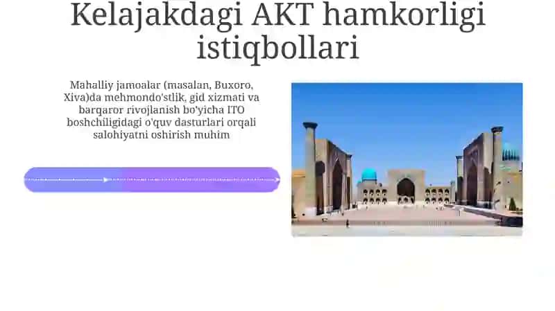 Xalqaro Turizm Tashkilotlarning O'rni 4