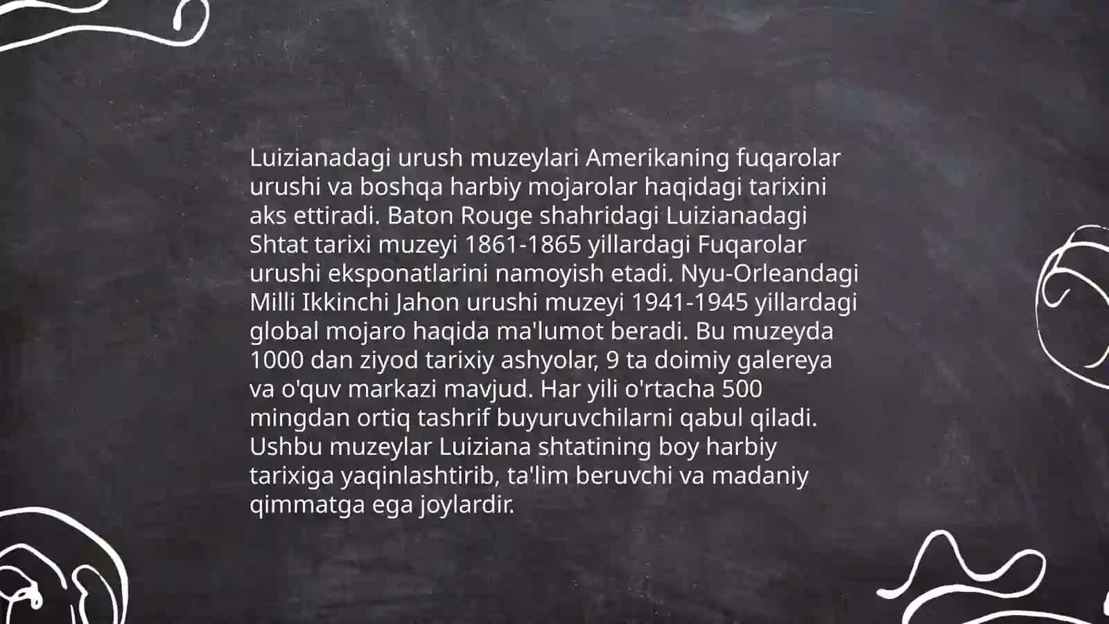 Luizianadagi ikkinchi jahon urushi muzeyi 4