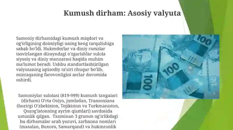 Somoniylar davri tangalari 4