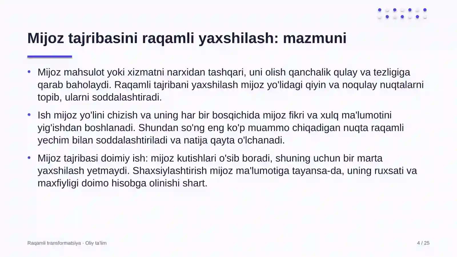 Yaylov chorvachiligida mijozlar tajribasini raqamli usulda yaxshilash 4