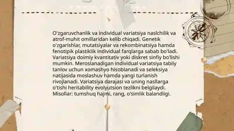 Darvin ta'limotining qisqacha mazmuni 4