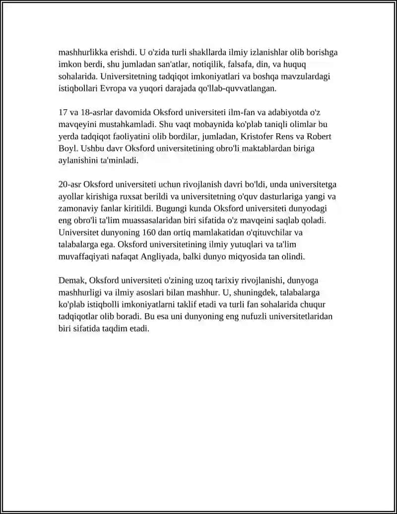 DUNYONING MASHHUR UNIVERSITETLARIDAN BIRI 4