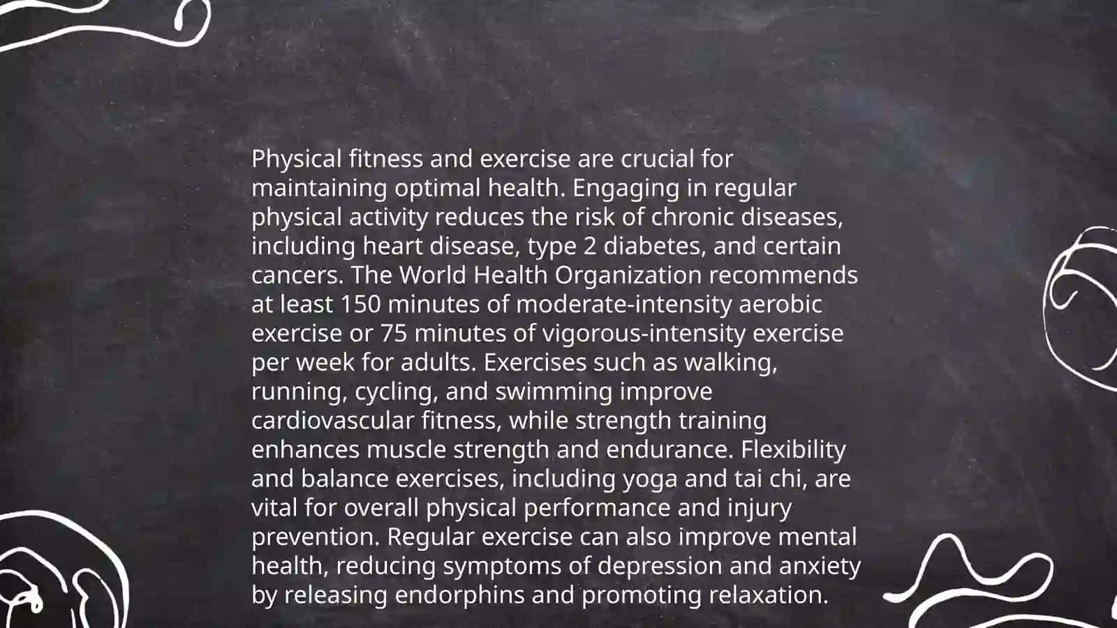 Healthy lifestyle 4