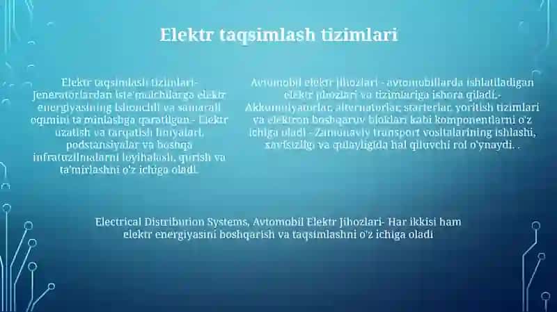 AvtomobilElektrJihozlari 4