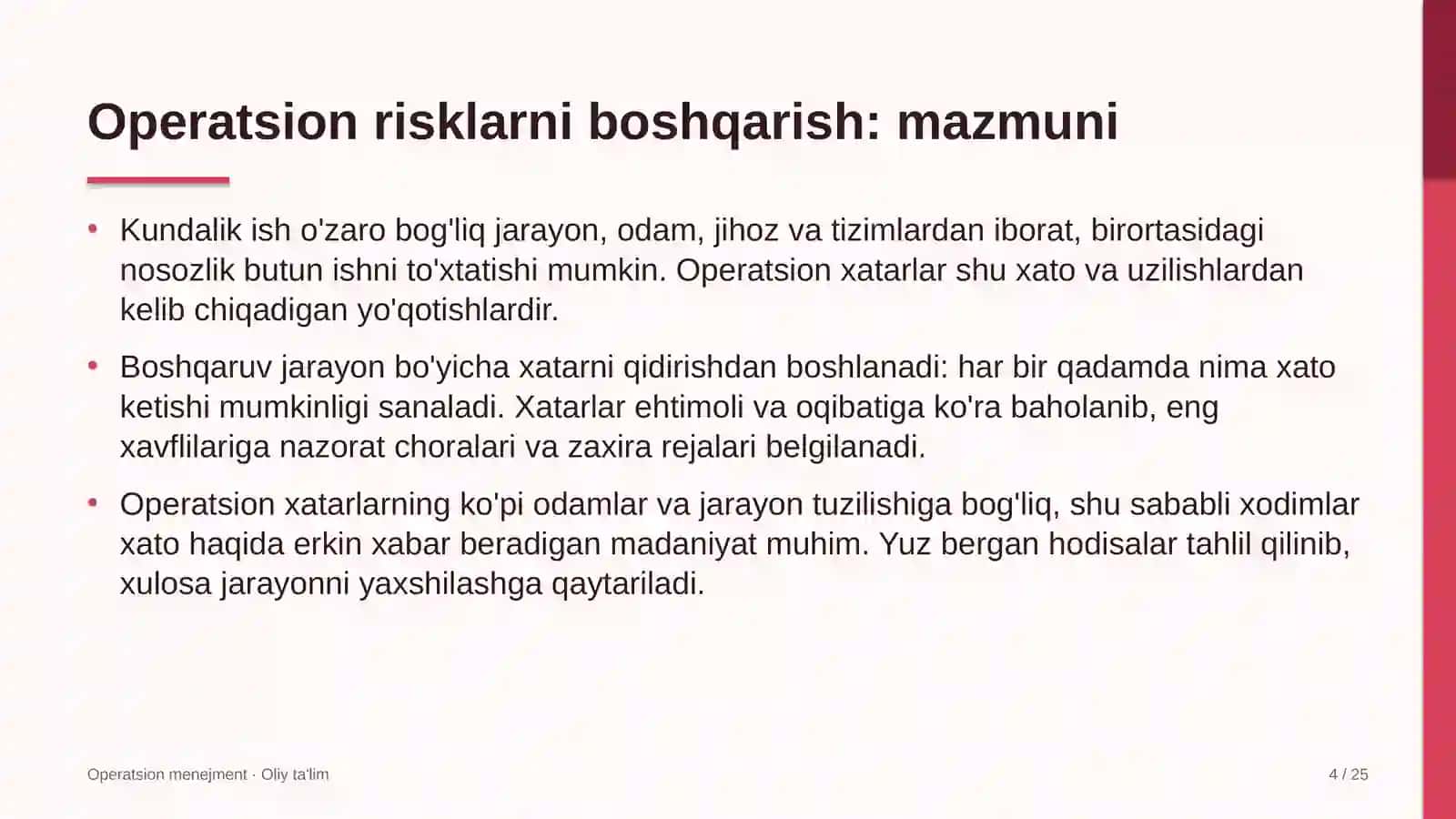 Lombardlarda operatsion risklarni boshqarish 4