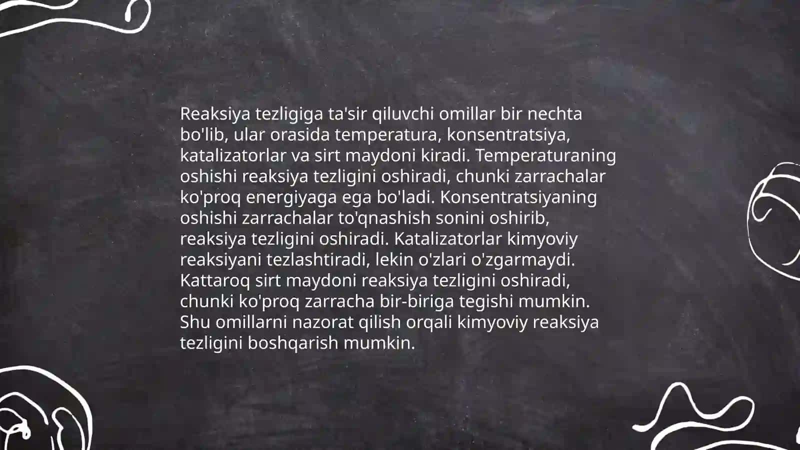 Kimyoviy reaksiya tezligi 4