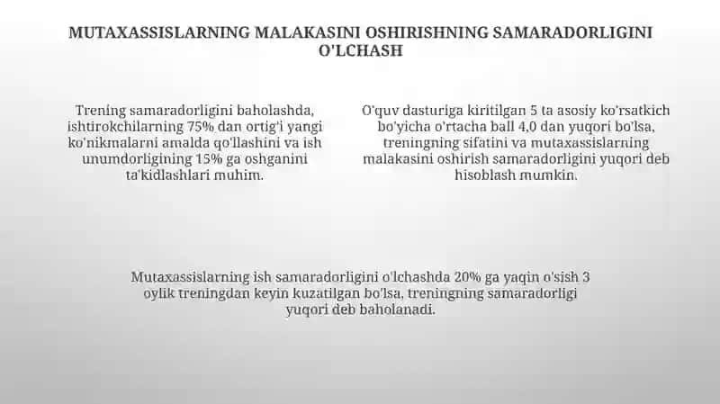 Rivojlangan mamlakatlarda mutaxassislar tayyorlash 4