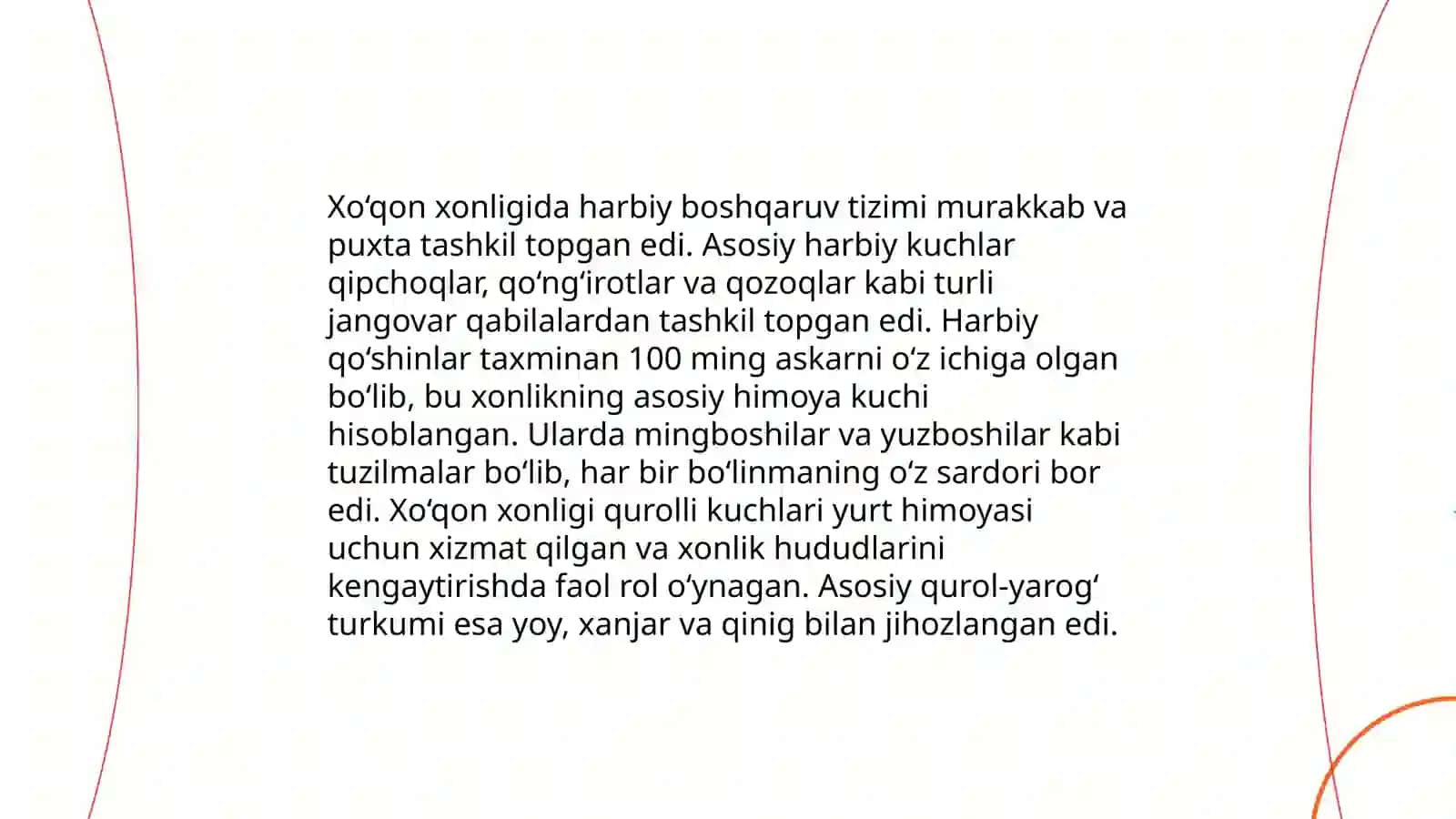 Xo‘qon xonligi davrida harbiy boshqaruv tarixi 4
