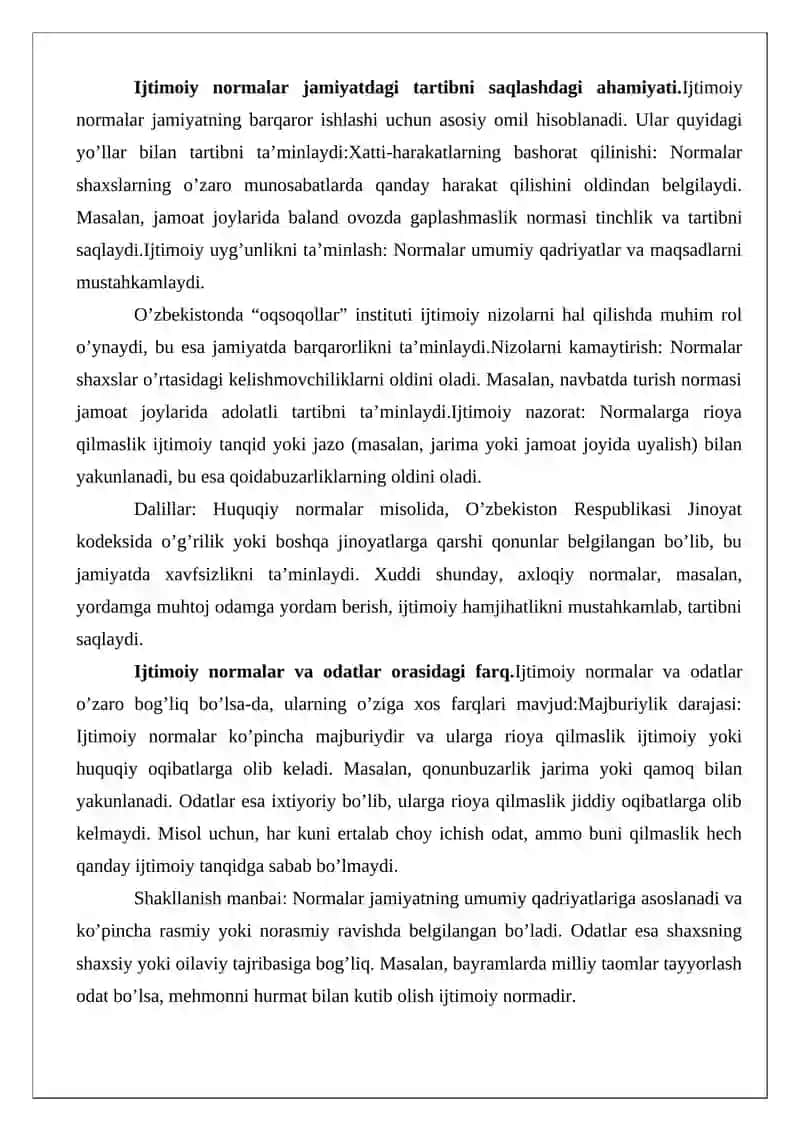 Ijtimoiy normalar va ijtimoiy hokimiyat 4