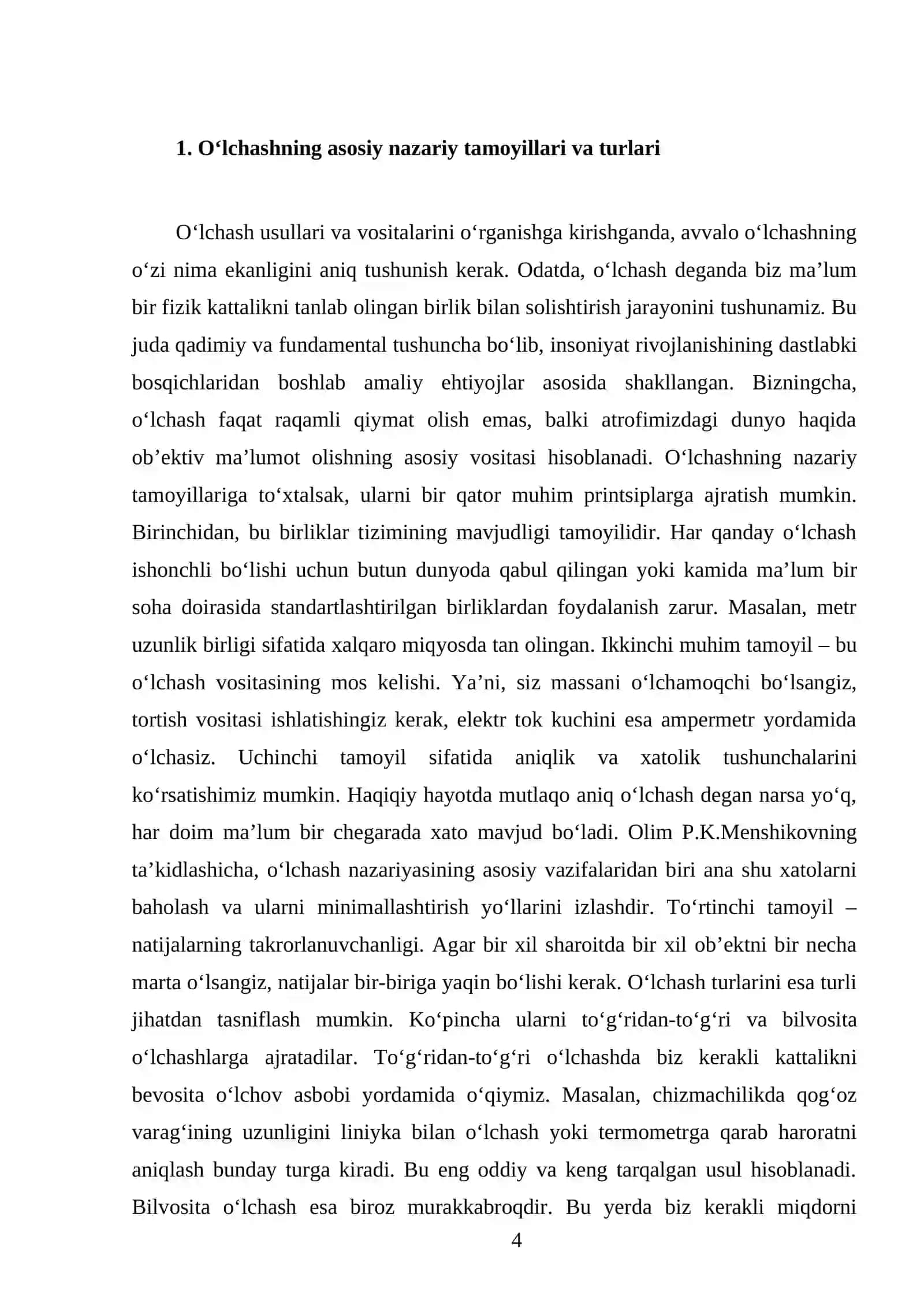O‘lchash usullari va vositalari 4