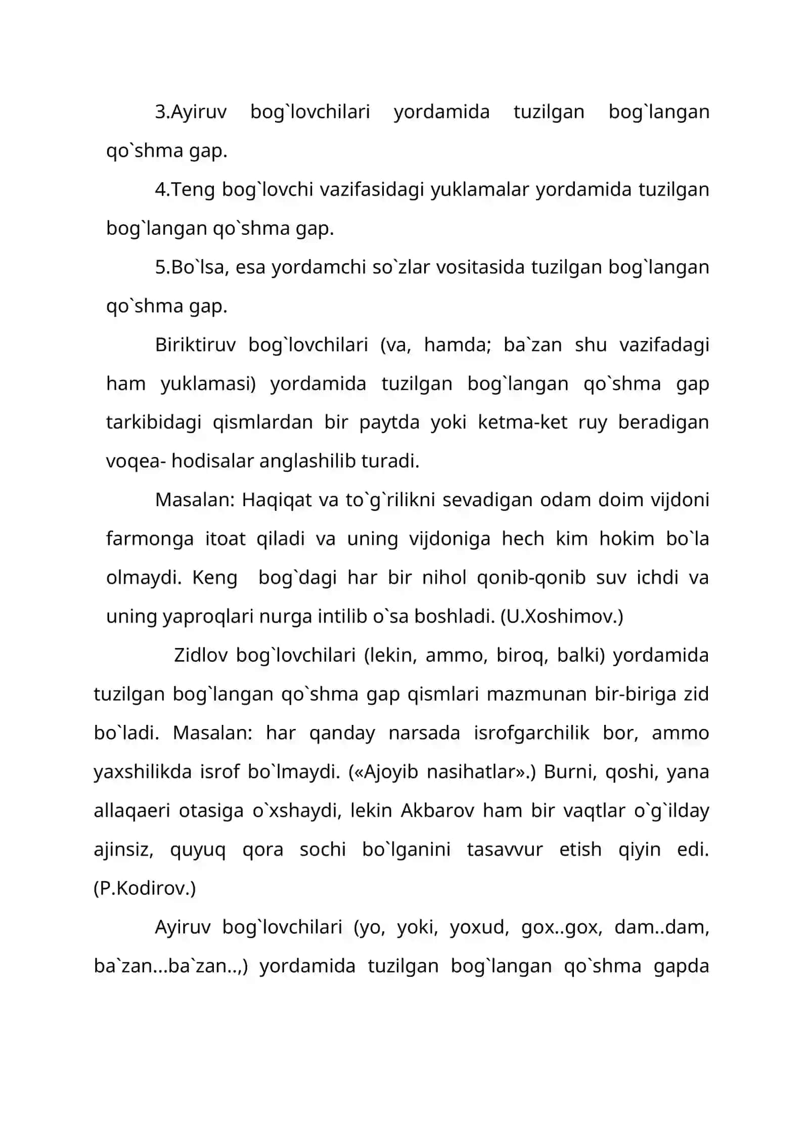QO‘SHMA GAPLAR SEMANTIK TUZILISHI 4