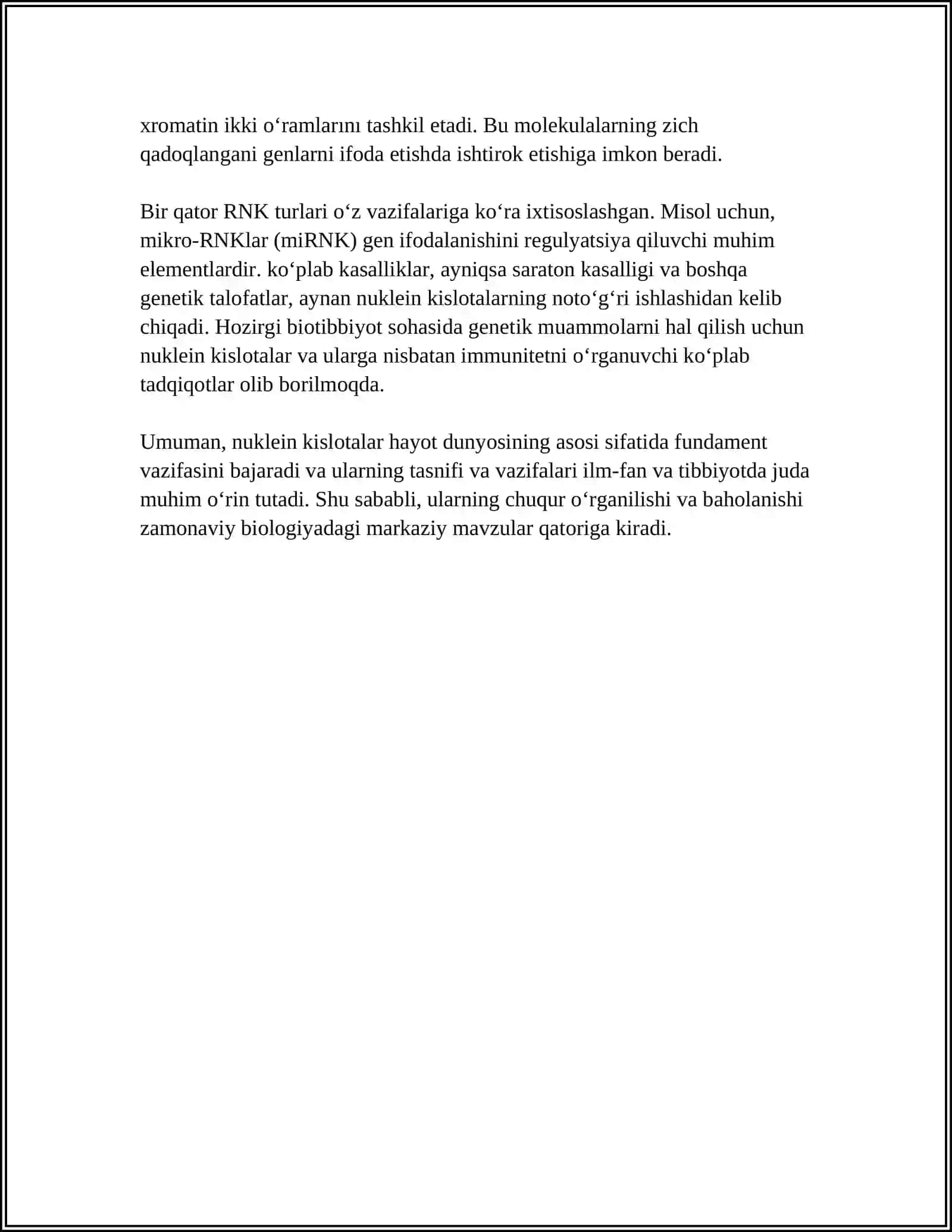 NUKLEIN KISLOTALAR 4