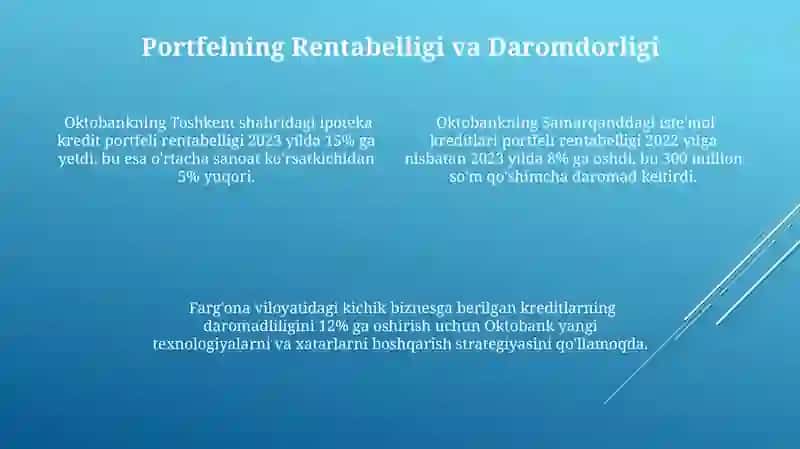 Octobank kredit portfeli 4