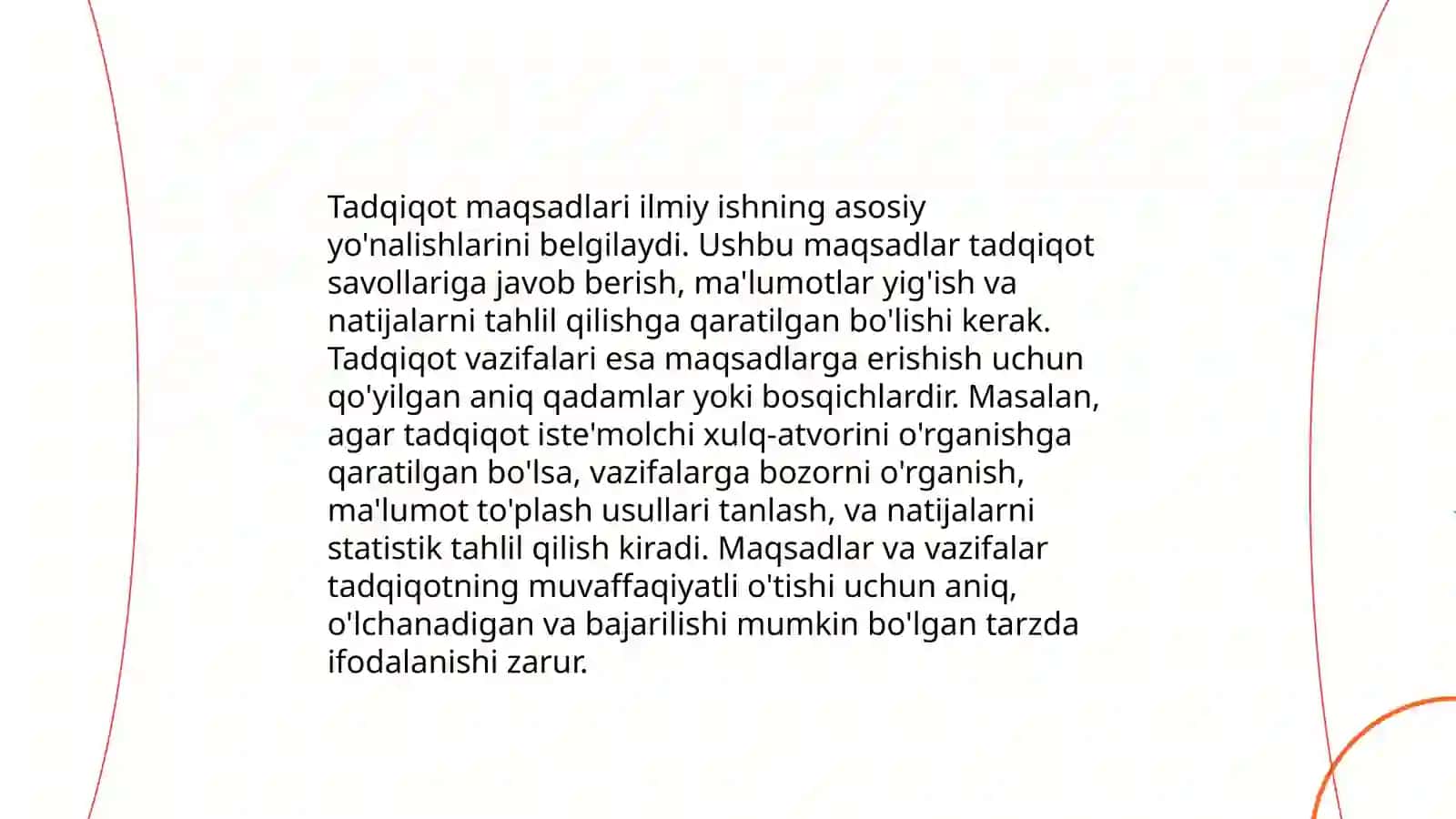 Tadqiqot darajalari 4
