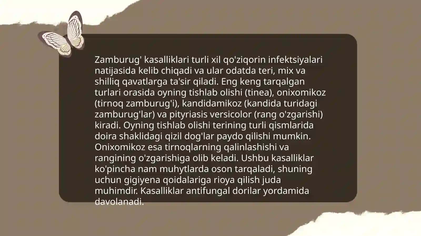 Zamburug' kasalliklari qo'zg'atuvchilari 4