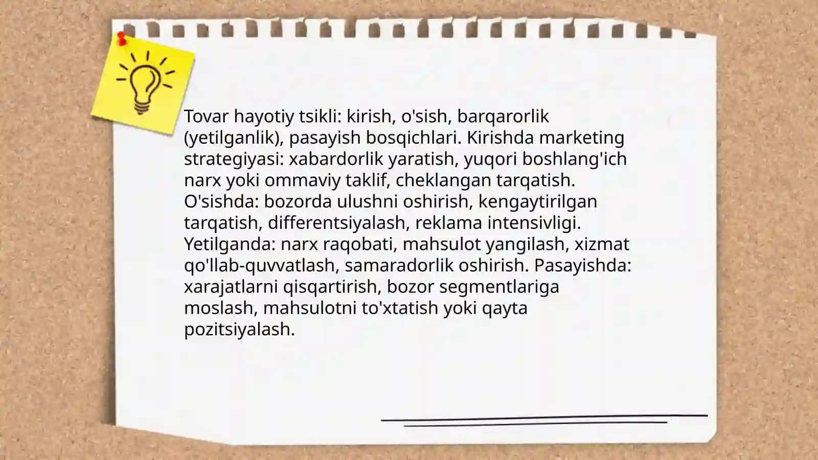 Tovarlar va xizmatlar marketingi 4