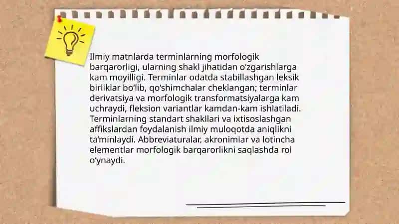 Ilmiy uslubning grammatik xususiyatlari 4
