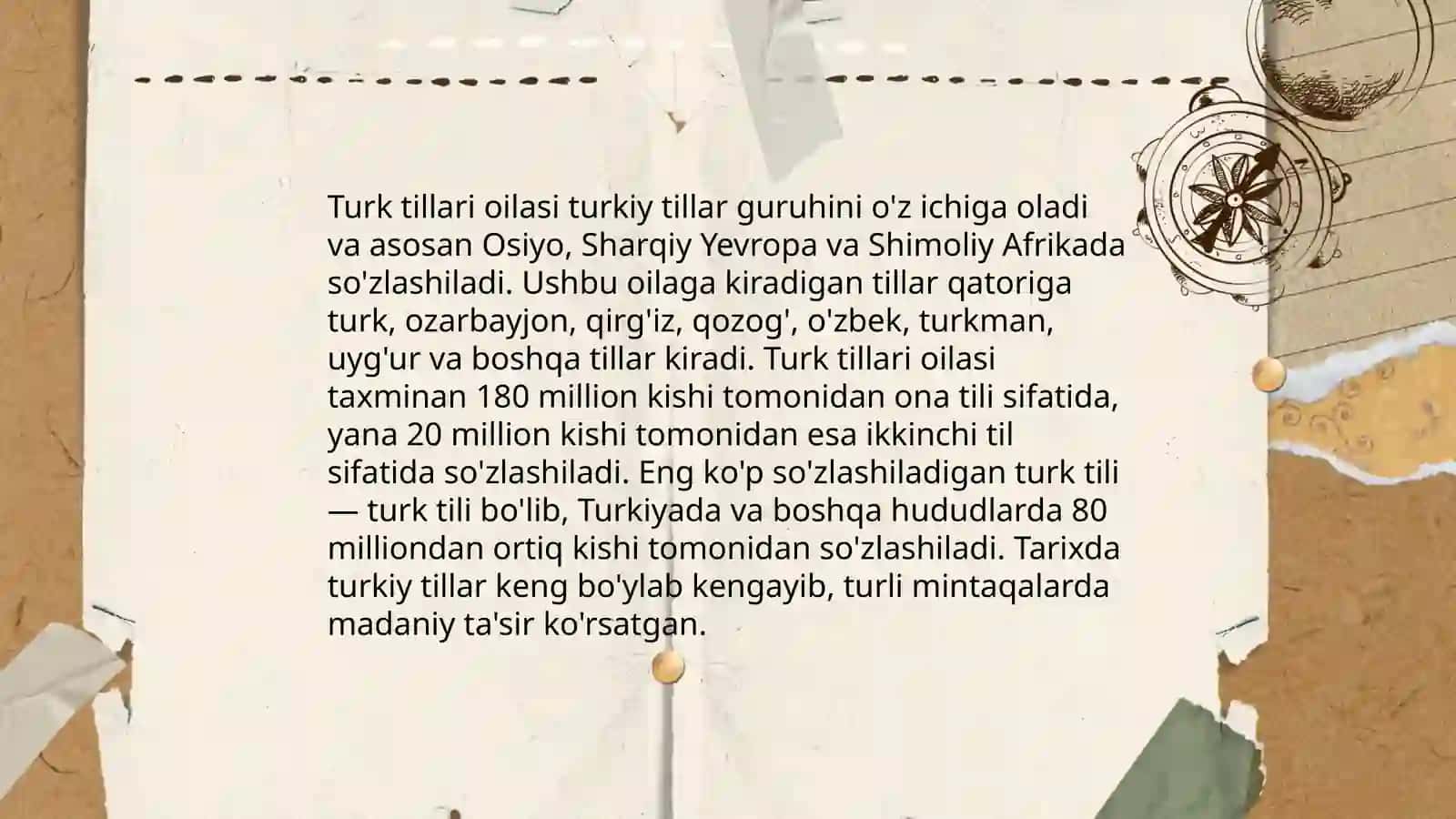Oʻzbek tilining tarixiy ildizlari 4