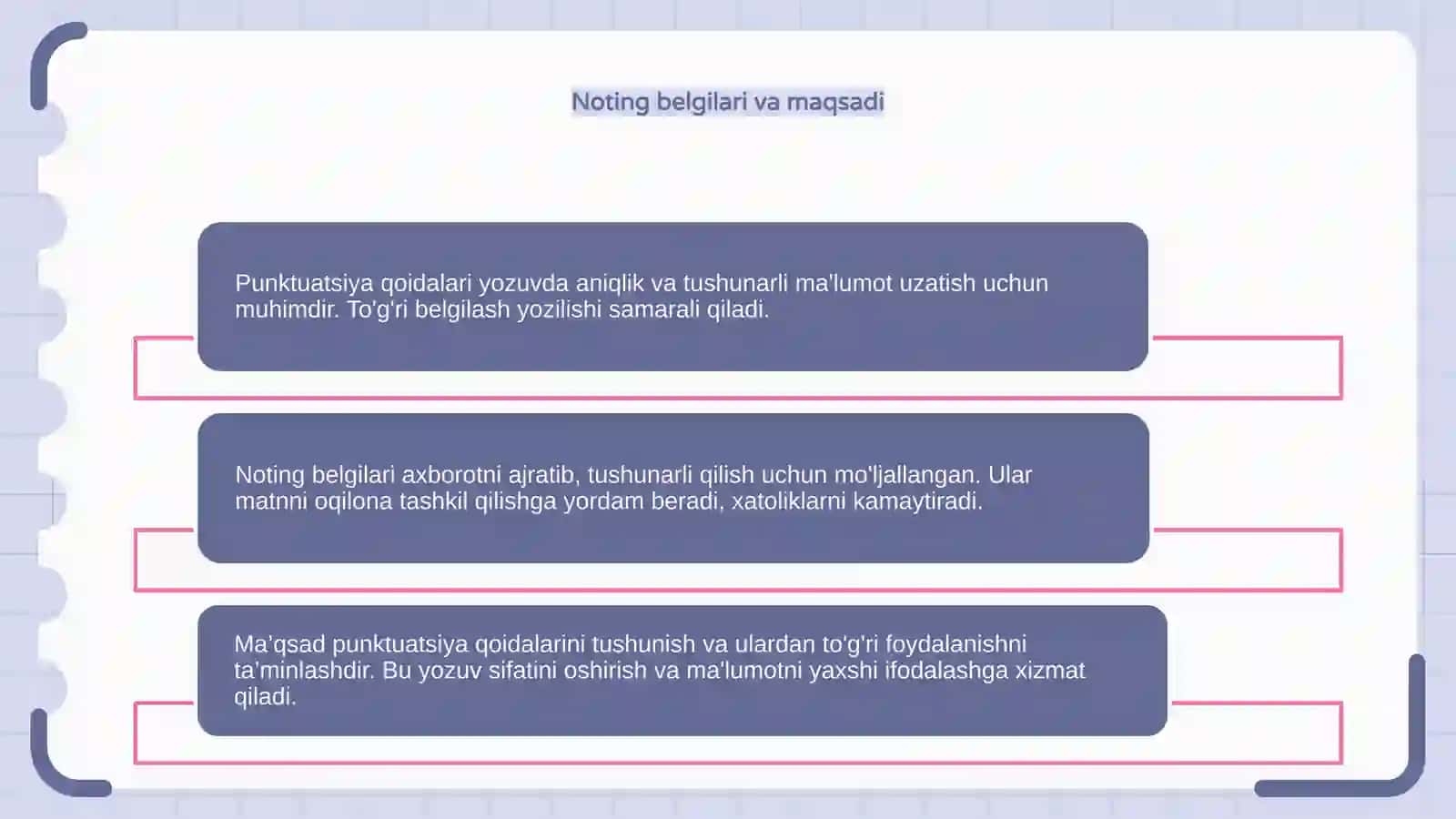 Punktuatsiya qoidalari 4