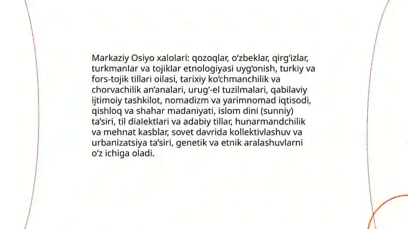 Osiyo xalqlari etnologiyasi 4