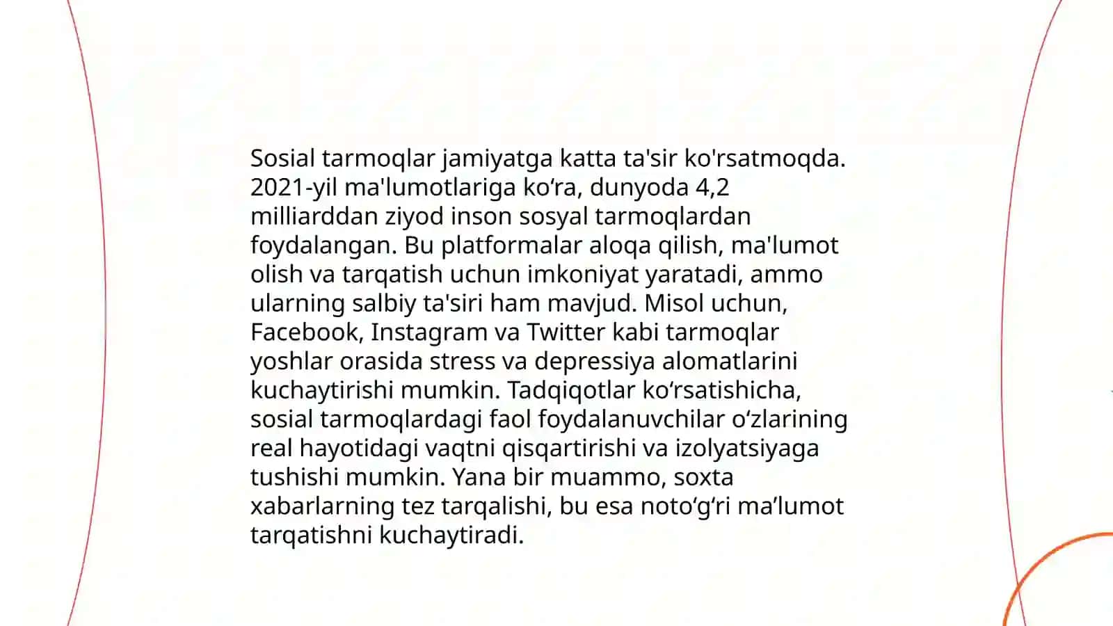 Ommaviy axborot vositalarining evolyutsiyasi 4