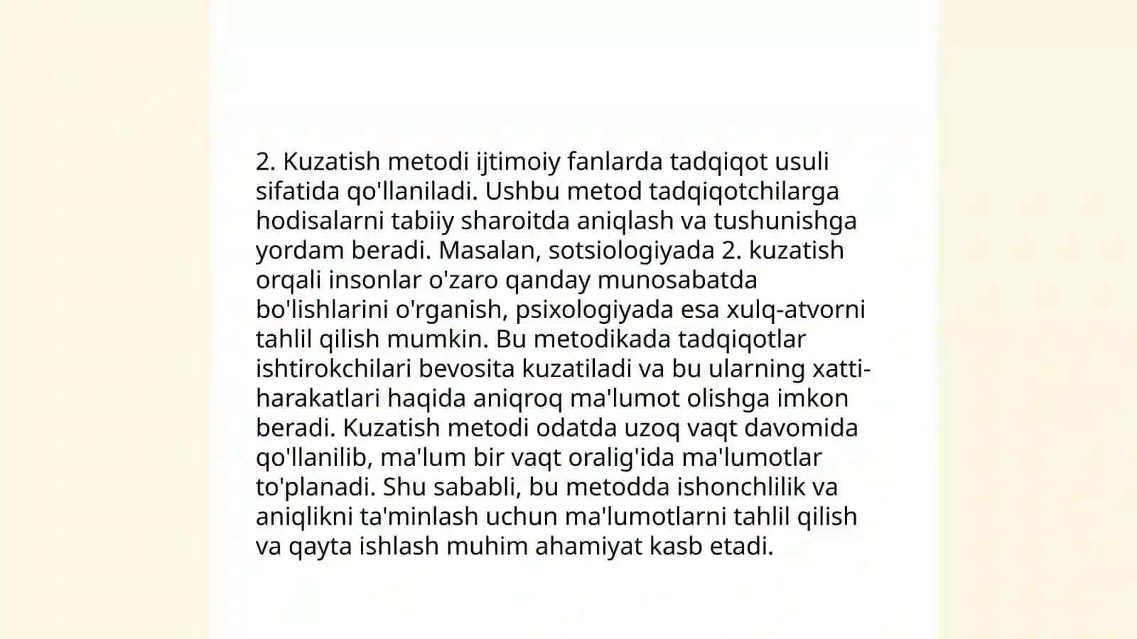 Shaxsni oʻrganish metodlari 4