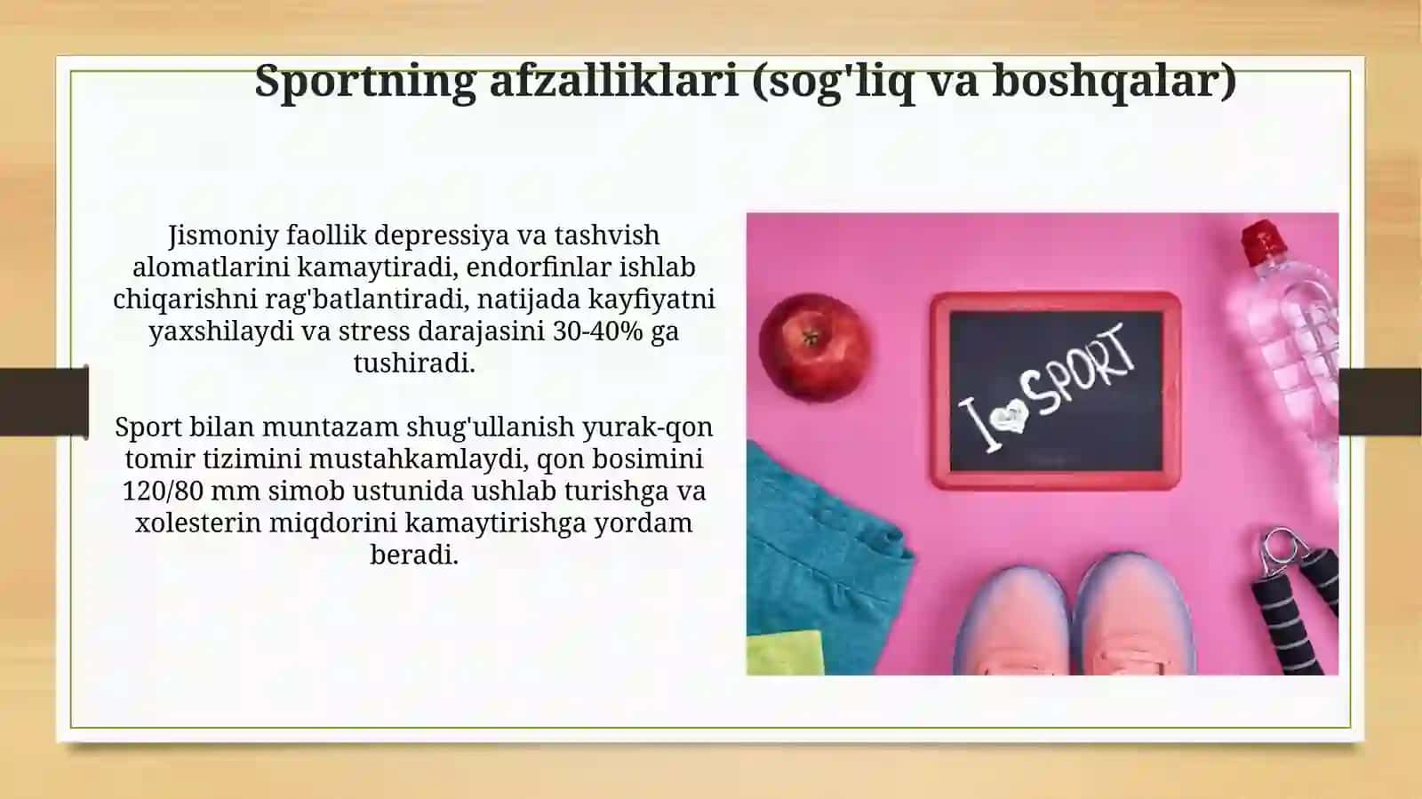 Sportning kelajagi 4