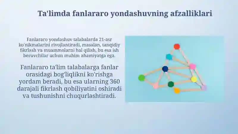 Fanlararo aloqalar 4