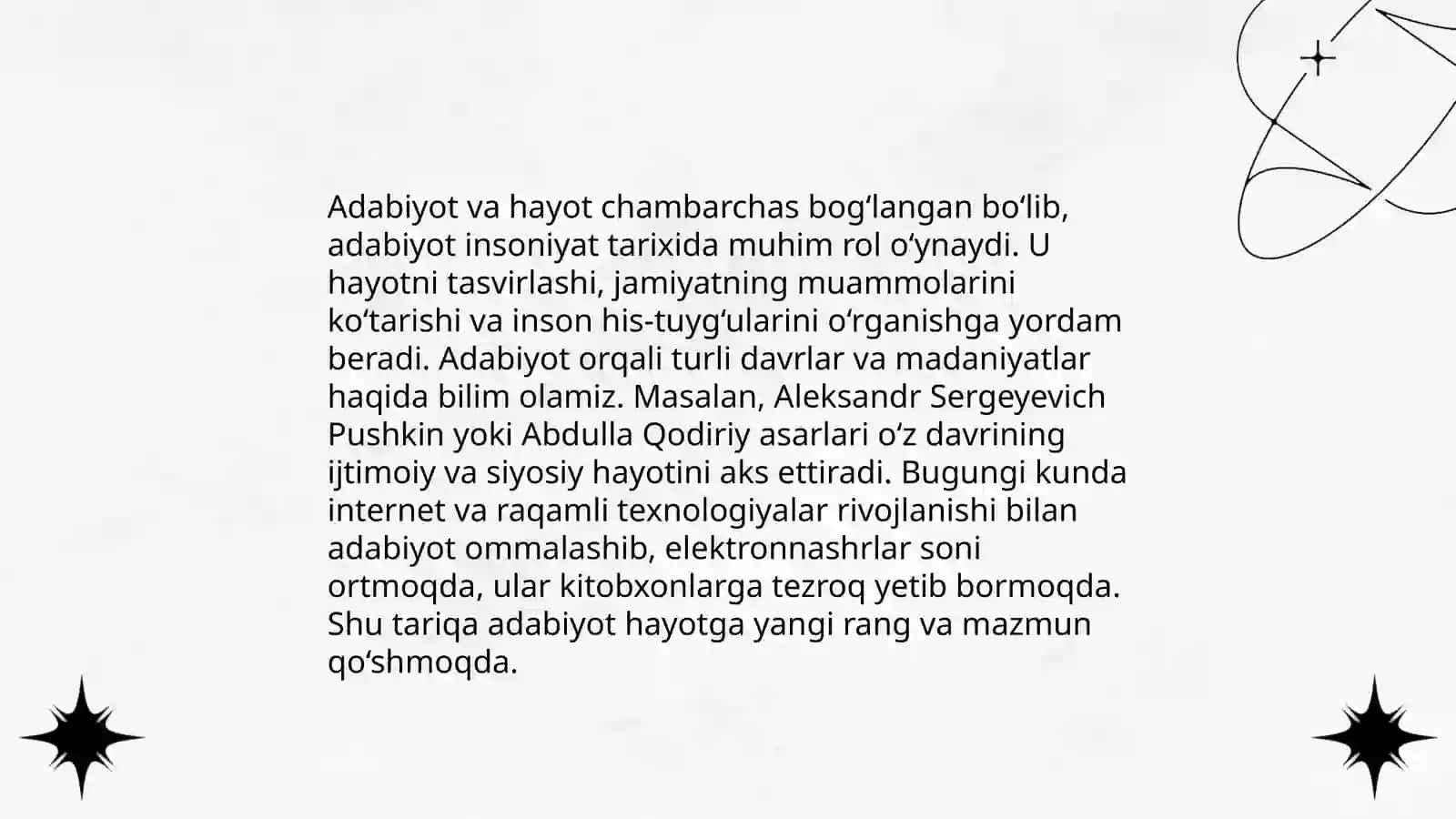 Adabiyot nazariyasi darsligi 4