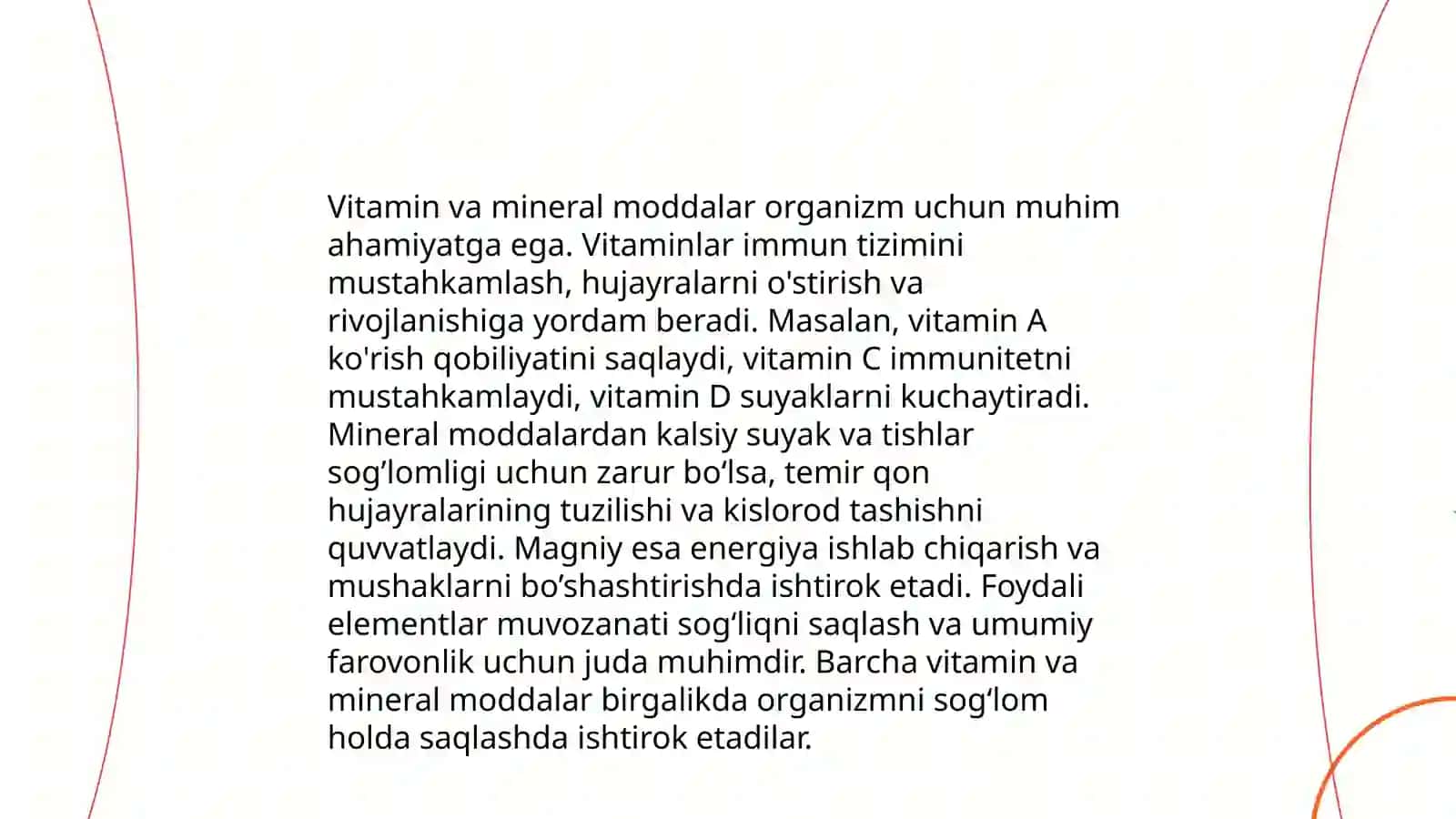Oziq-ovqat mahsulotlari 4