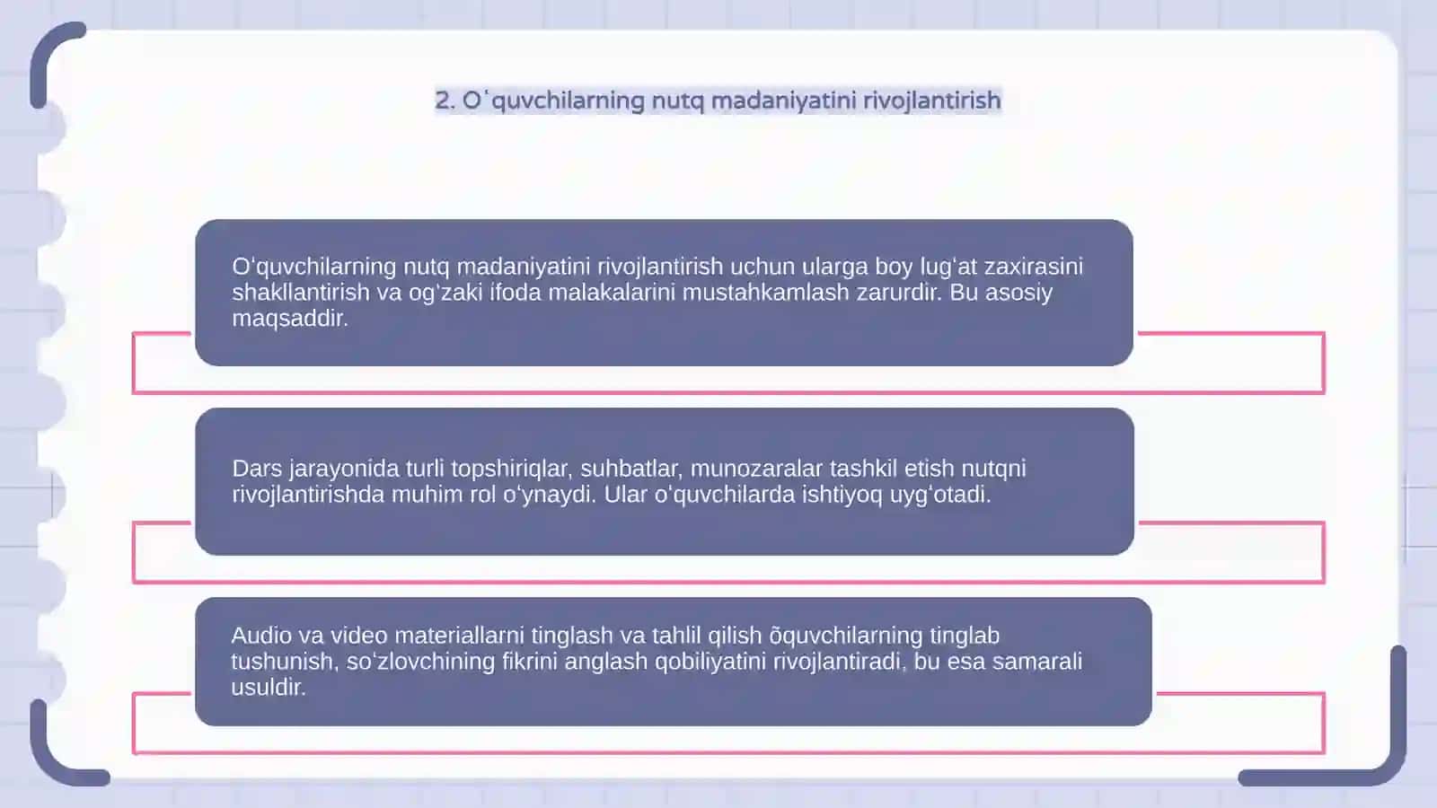 Ona tili oʻqish savodxonligi darslari 4