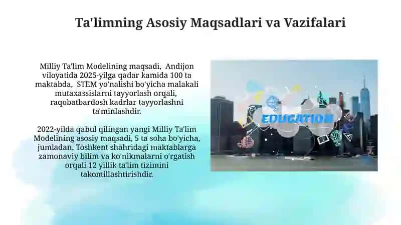 Milliy Ta'lim Modelining Shakillanishi 4