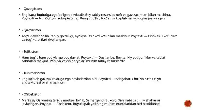 Markaziy Osiyo Turizmi Imkoniyatlari 4