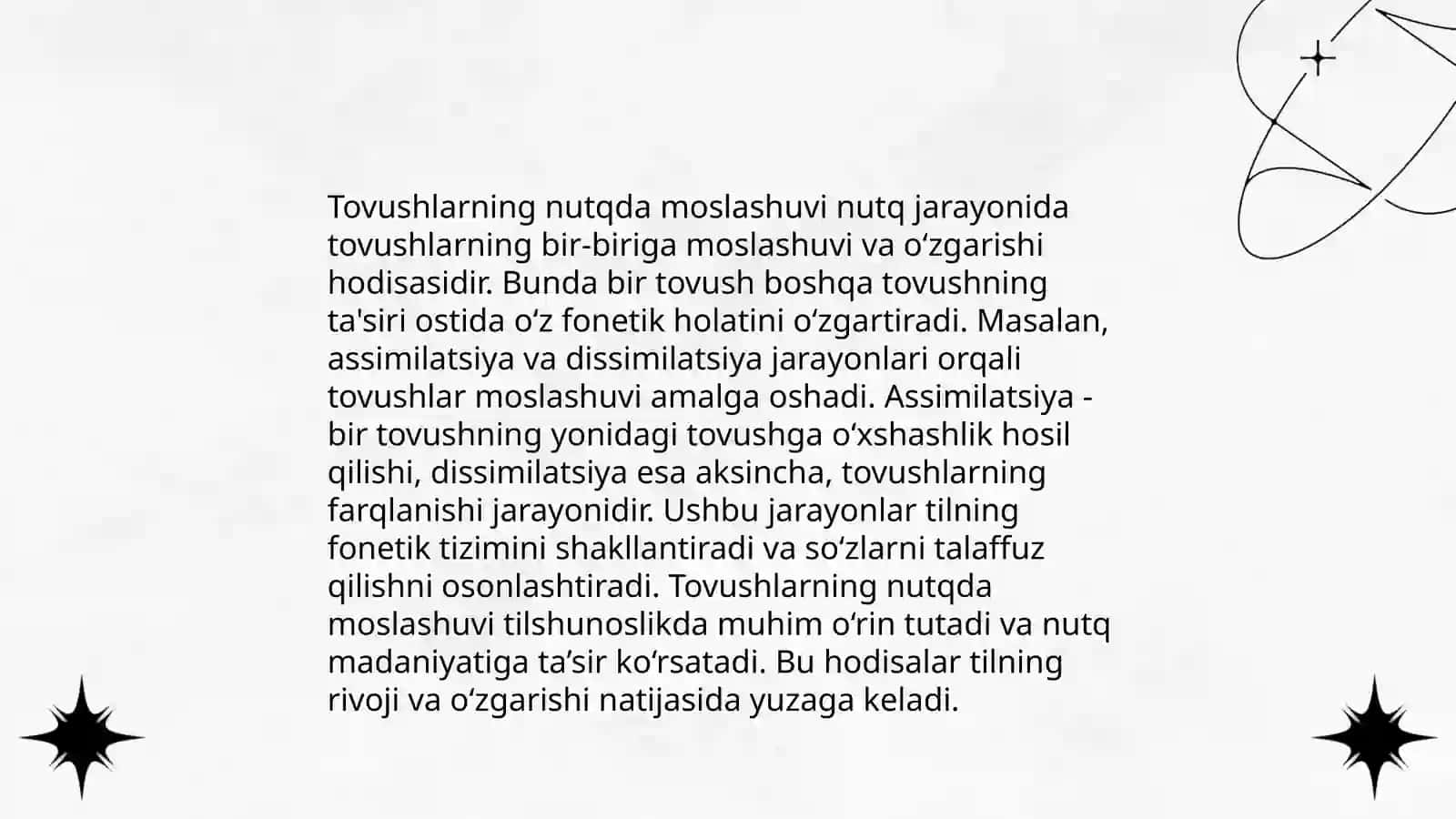 Tovushlarning nutqda pozitsion o'zgarishlari 4