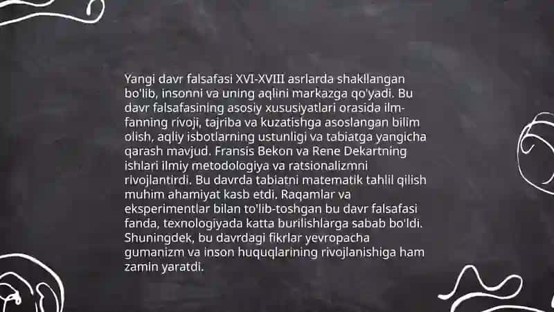 Yangi davr falsafasi 4