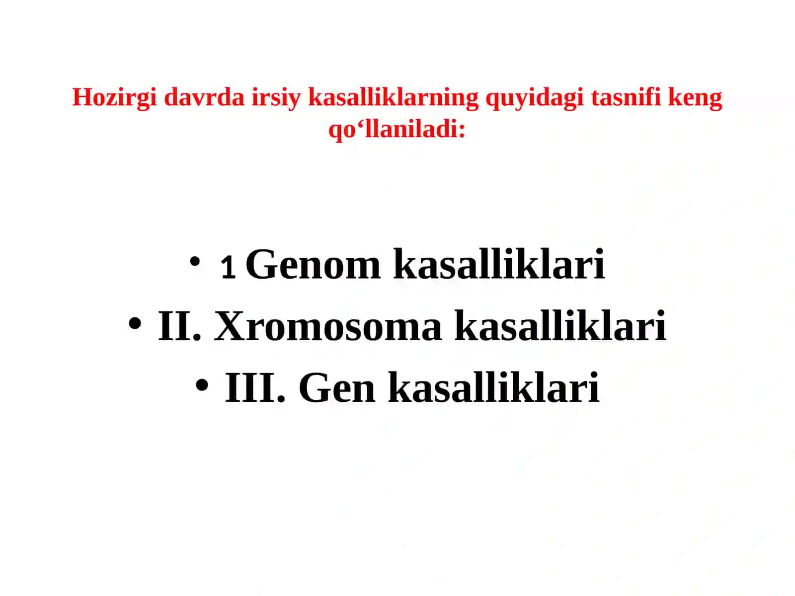 IRSIYAT KASALLIKLAR VA PSIXOGENETIKA 4